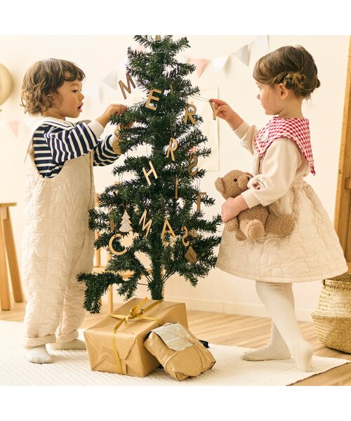 apres les cours（アプレレクール）の「tiny bear 襟付きトレーナー（スウェット・キッズ・アイボリー/その他2・80/90/100/110/120）」の10枚目の写真