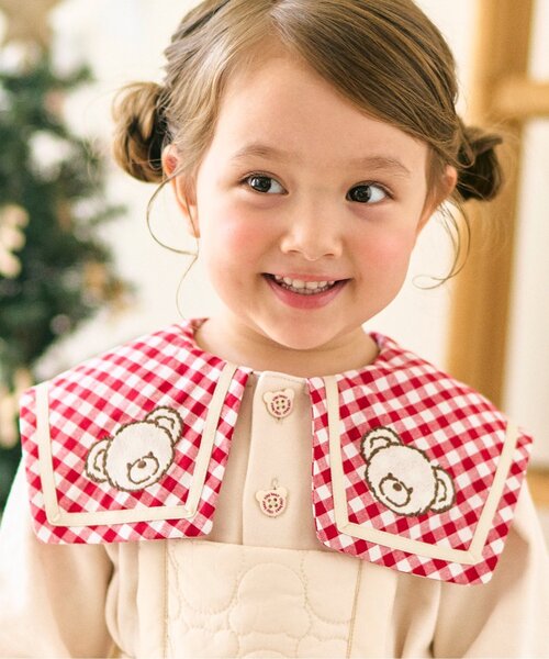 apres les cours（アプレレクール）の「tiny bear 襟付きトレーナー（スウェット・キッズ・アイボリー/その他2・80/90/100/110/120）」の17枚目の写真