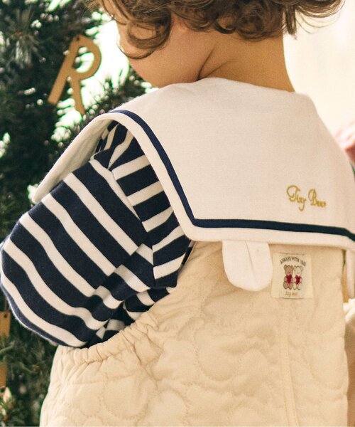 apres les cours（アプレレクール）の「tiny bear 襟付きトレーナー（スウェット・キッズ・アイボリー/その他2・80/90/100/110/120）」の20枚目の写真