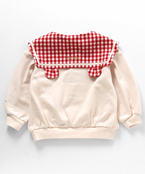 apres les cours（アプレレクール）の「tiny bear 襟付きトレーナー（スウェット・キッズ・アイボリー/その他2・80/90/100/110/120）」の16枚目の写真