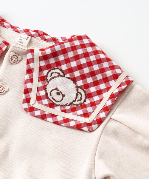 apres les cours（アプレレクール）の「tiny bear 襟付きトレーナー（スウェット・キッズ・アイボリー/その他2・80/90/100/110/120）」の22枚目の写真