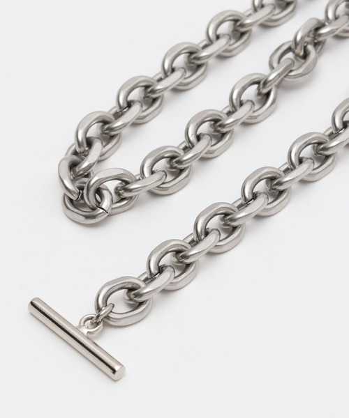 HARE(ハレ)の「ステンレスチェーンネックレス(HARE)(ネックレス・メンズ・シルバー系その他3/シルバー系その他2/シルバー系その他・FREE)」の6枚目の写真