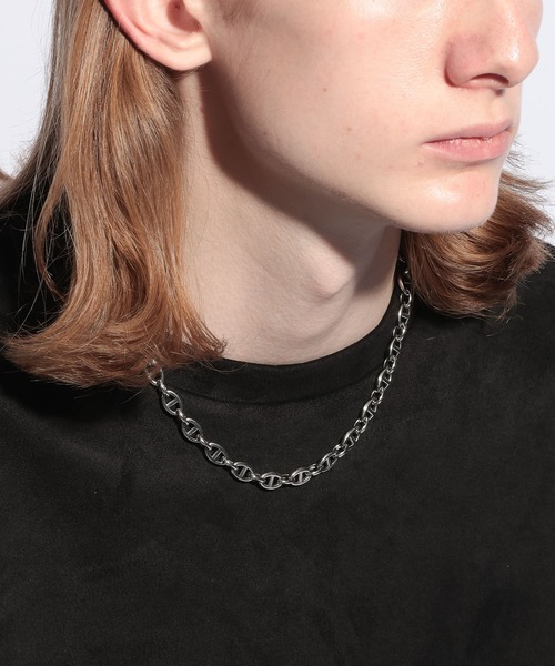 HARE(ハレ)の「ステンレスチェーンネックレス(HARE)(ネックレス・メンズ・シルバー系その他3/シルバー系その他2/シルバー系その他・FREE)」の9枚目の写真