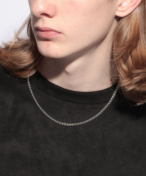 HARE(ハレ)の「ステンレスチェーンネックレス(HARE)(ネックレス・メンズ・シルバー系その他3/シルバー系その他2/シルバー系その他・FREE)」の16枚目の写真