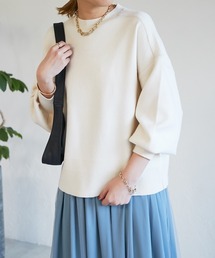 un dix cors | スウェットライクニット(ニット/セーター)