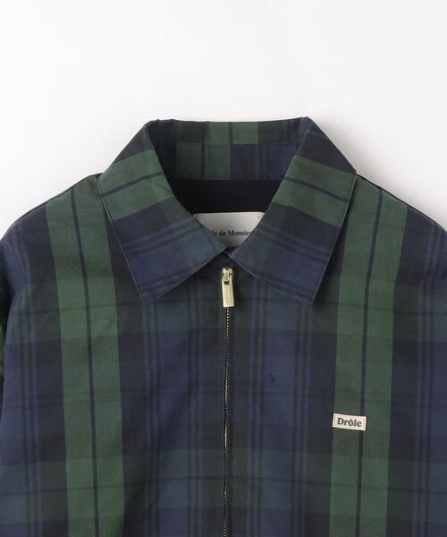 Drole De Monsieur（ドロール ド ムッシュ）の「＜DROLE DE MONSIEUR＞ タータン ブルゾン（ブルゾン・メンズ・ダークグリーン・L/M）」の3枚目の写真