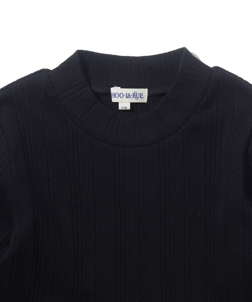 SHOO・LA・RUE（シューラルー）の「◆【110-140cm】チェック柄 ドッキングワンピース（ワンピース・キッズ・アイボリー/ブラック・11/12/13/14）」の6枚目の写真