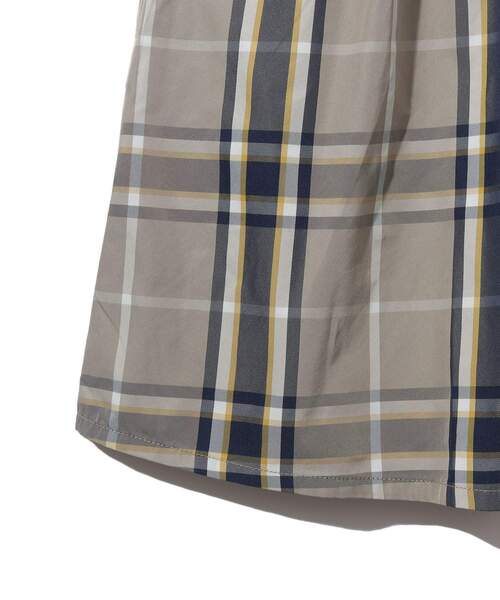 SHOO・LA・RUE（シューラルー）の「◆【110-140cm】チェック柄 ドッキングワンピース（ワンピース・キッズ・アイボリー/ブラック・11/12/13/14）」の8枚目の写真