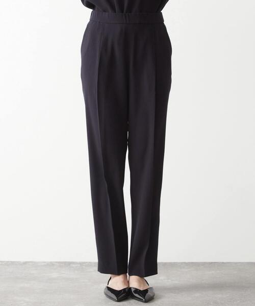 Liesse(リエス)の「テーパードパンツ(セットアップ対応可)(スラックス・レディース・ネイビー/ベージュ/ブラック・XS/S/M/4)」の18枚目の写真