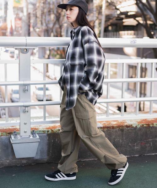 WEGO（ウィゴー）の「WEGO/オンブレチェックシャツ（シャツ/ブラウス・メンズ・ブルー系その他2/ブラック系その他2/ブラウン系その他2/レッド系その他・SMALL/MEDIUM/LARGE）」の11枚目の写真