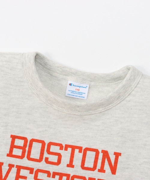 Champion(チャンピオン)の「【Champion/チャンピオン】キッズ ショートスリーブスウェットシャツ(スウェット・キッズ・オートミール/ブラック/グレー・100/110/120/130/140/150/160)」の20枚目の写真