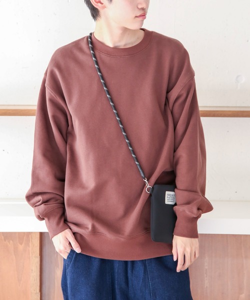 United Athle(ユナイテッドアスレ)の「【United Athle】12.7オンス ヘヴィーウェイト クルーネック スウェット(裏パイル) 5769(スウェット・メンズ・アッシュ/ブラウン/グリーン/ネイビー/ダークグレー/ブラック/チャコールグレー/ホワイト/ナチュラル・S/XXL/XL/M/L)」の6枚目の写真