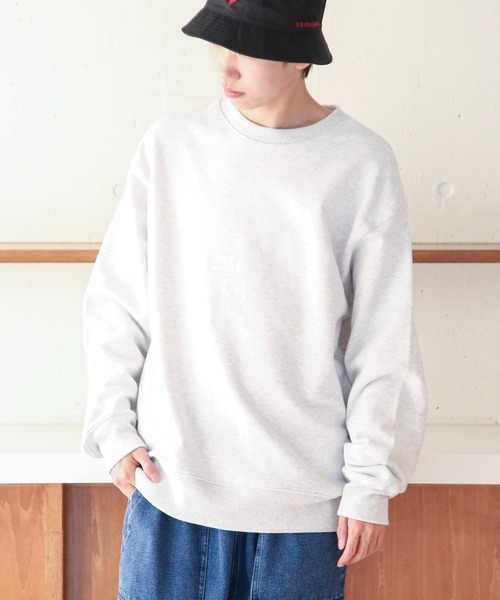 United Athle(ユナイテッドアスレ)の「【United Athle】12.7オンス ヘヴィーウェイト クルーネック スウェット(裏パイル) 5769(スウェット・メンズ・アッシュ/ブラウン/グリーン/ネイビー/ダークグレー/ブラック/チャコールグレー/ホワイト/ナチュラル・S/XXL/XL/M/L)」の16枚目の写真