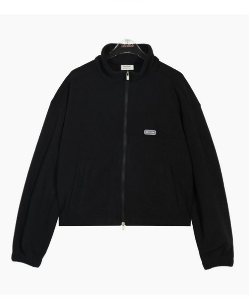BEIDELLI（ベイデリー）の「[BELLIDE MADE] ベーシックフリースクロップドジップアップ（ブルゾン・レディース・ネイビー/ブラック/ホワイト・FREE）」の18枚目の写真