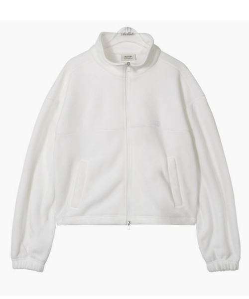 BEIDELLI（ベイデリー）の「[BELLIDE MADE] ベーシックフリースクロップドジップアップ（ブルゾン・レディース・ネイビー/ブラック/ホワイト・FREE）」の11枚目の写真