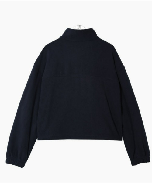 BEIDELLI（ベイデリー）の「[BELLIDE MADE] ベーシックフリースクロップドジップアップ（ブルゾン・レディース・ネイビー/ブラック/ホワイト・FREE）」の21枚目の写真