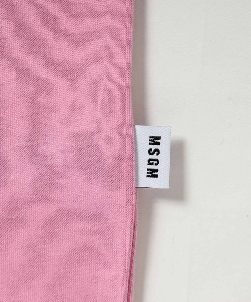 MSGM(エムエスジーエム)の「MSGM(エムエスジーエム)Kids & Junior ブランドロゴ半袖Tシャツカットソー(Tシャツ/カットソー・キッズ・ピンク/ライラック/レッド/ホワイト/ブラック・4Y/6Y/8Y/10Y/12Y/14Y)」の15枚目の写真
