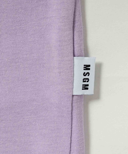 MSGM(エムエスジーエム)の「MSGM(エムエスジーエム)Kids & Junior ブランドロゴ半袖Tシャツカットソー(Tシャツ/カットソー・キッズ・ピンク/ライラック/レッド/ホワイト/ブラック・4Y/6Y/8Y/10Y/12Y/14Y)」の18枚目の写真