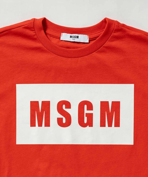 MSGM(エムエスジーエム)の「MSGM(エムエスジーエム)Kids & Junior ブランドロゴ半袖Tシャツカットソー(Tシャツ/カットソー・キッズ・ピンク/ライラック/レッド/ホワイト/ブラック・4Y/6Y/8Y/10Y/12Y/14Y)」の20枚目の写真