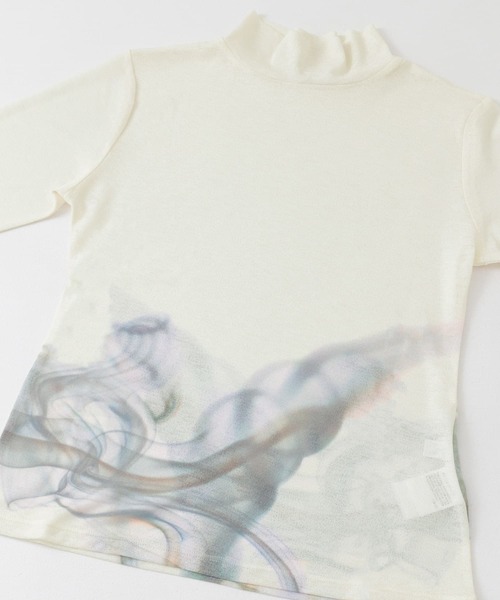 KBF（ケイビーエフ）の「グラフィックプリントTEE（Tシャツ/カットソー・レディース・オレンジ系その他/ベージュ系その他/ホワイト系その他・ONE）」の8枚目の写真