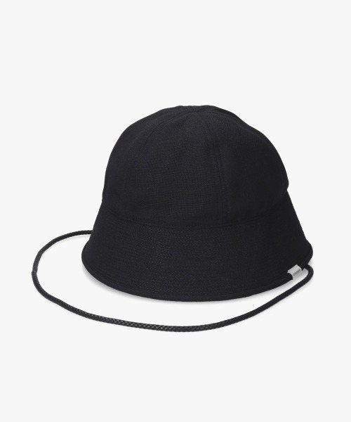 OVERRIDE（オーバーライド）の「OVERRIDE REP NECK CORD GOB HAT / オーバーライド（ハット・メンズ・ブラック/ホワイト/ベージュ・58cm/60cm）」の3枚目の写真