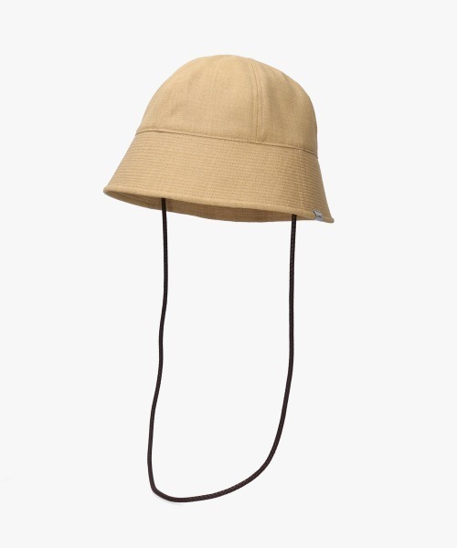 OVERRIDE（オーバーライド）の「OVERRIDE REP NECK CORD GOB HAT / オーバーライド（ハット・メンズ・ブラック/ホワイト/ベージュ・58cm/60cm）」の12枚目の写真