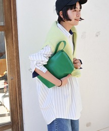 AMERICAN HOLIC | イージーケアバックオープンシャツチュニック(チュニック)