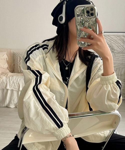 ジャケット・アウター Y スペイン発送 ZARA コンビネーションパデッドジャケット 最新作 (ZARA