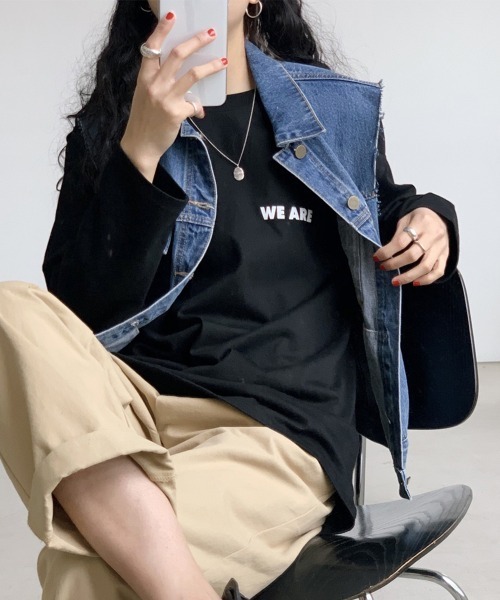 Miniministore(ミニミニストア)の「Tシャツ レディーストップス(Tシャツ/カットソー・レディース・ブラック/ホワイト・FREE)」の22枚目の写真