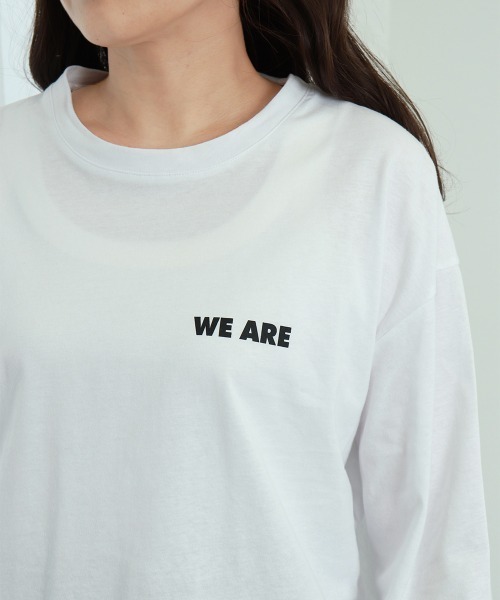 Miniministore(ミニミニストア)の「Tシャツ レディーストップス(Tシャツ/カットソー・レディース・ブラック/ホワイト・FREE)」の7枚目の写真
