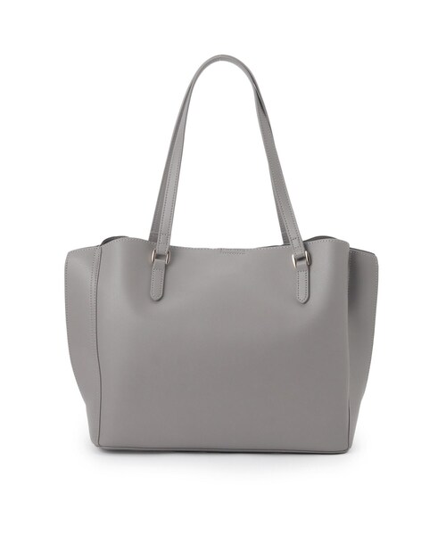 ITS'DEMO（イッツデモ）の「◆【通勤／7ポケット】軽量Ａ４トート（トートバッグ・レディース・ベージュ/グレー/オフホワイト/ブラック・00）」の3枚目の写真