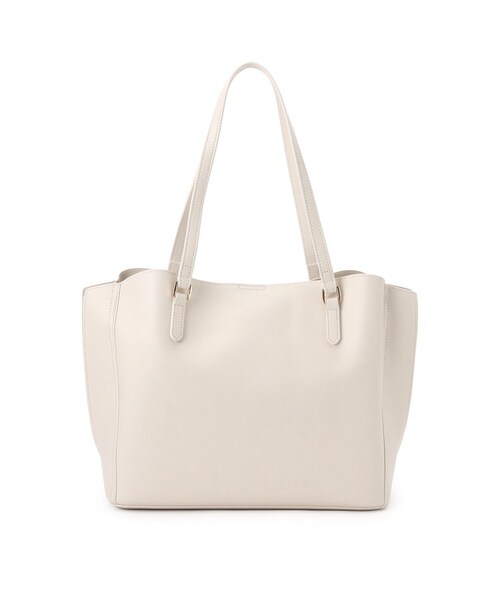 ITS'DEMO（イッツデモ）の「◆【通勤／7ポケット】軽量Ａ４トート（トートバッグ・レディース・ベージュ/グレー/オフホワイト/ブラック・00）」の2枚目の写真