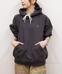 GYMPHLEX/ジムフレックス　スウィングスリーブフーデッドプルオーバー　SWING SLEEVE HOODED PULLOVER　C0294 TCF（メンズ）
