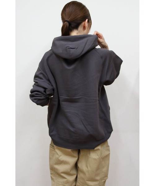 GYMPHLEX(ジムフレックス)の「GYMPHLEX/ジムフレックス スウィングスリーブフーデッドプルオーバー SWING SLEEVE HOODED PULLOVER C0294 TCF(メンズ)(スウェット・メンズ・チャコールグレー/グレー/アイボリー/ダークグリーン/ライトブルー・M/L)」の8枚目の写真