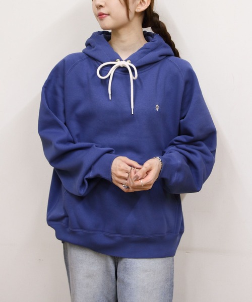 GYMPHLEX(ジムフレックス)の「GYMPHLEX/ジムフレックス スウィングスリーブフーデッドプルオーバー SWING SLEEVE HOODED PULLOVER C0294 TCF(メンズ)(スウェット・メンズ・チャコールグレー/グレー/アイボリー/ダークグリーン/ライトブルー・M/L)」の18枚目の写真