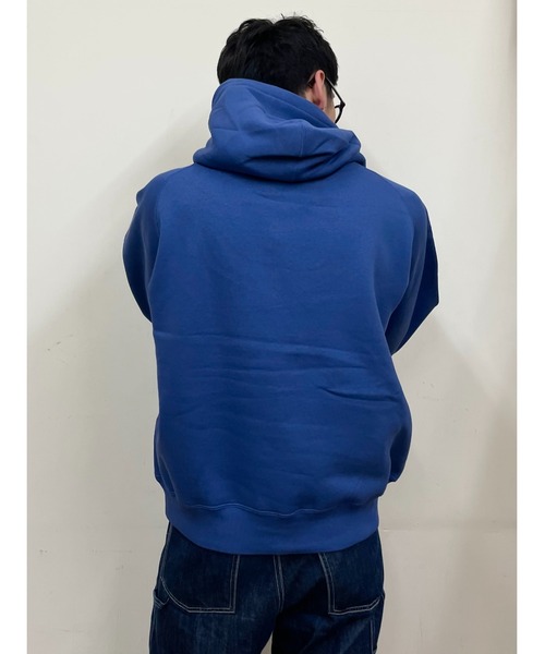 GYMPHLEX/ジムフレックス スウィングスリーブフーデッドプルオーバー