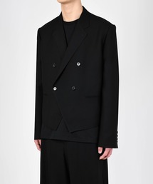 LAD MUSICIAN 24AWダブルブレストビッグジャケット 42 LAD MUSICIAN - Riders Coat | fakejam