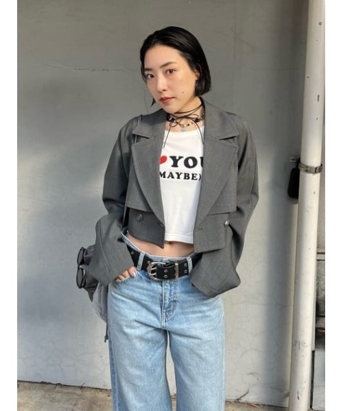 SLY（スライ）の「MIX BEADS N/C ミックス ビーズ ネックレス（ネックレス・レディース・ブルー/ブラック・FREE）」の11枚目の写真