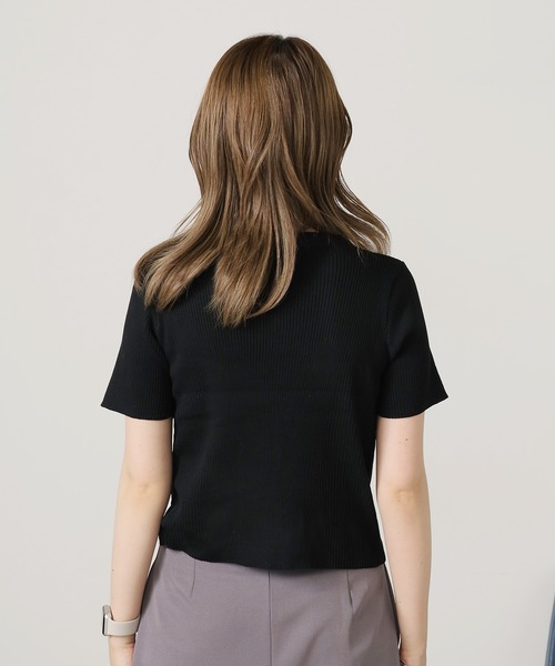 AO2（アオズ）の「Side Drawstring Ribbon Tops / サイドドロストリボントップス（Tシャツ/カットソー・レディース・ライトピンク/ブラック/ライトグリーン/ホワイト・FREE）」の8枚目の写真