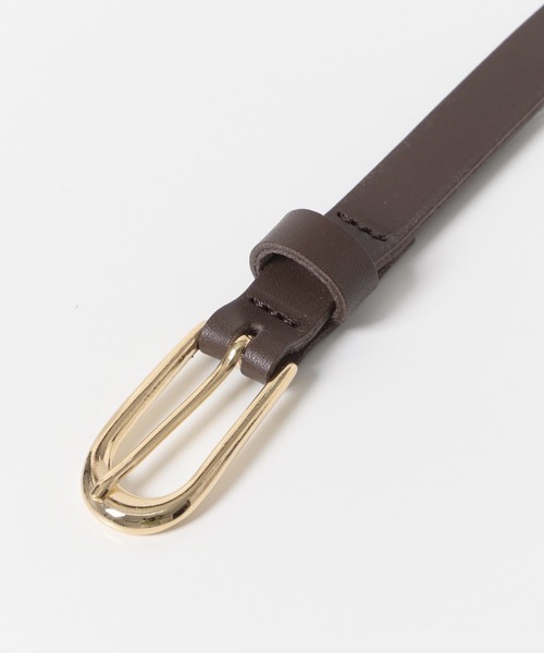 URBAN RESEARCH ROSSO WOMEN(アーバンリサーチ ロッソ)の「ROKOTA プレーンベルト(ベルト・レディース・ダークブラウン/ブラック・FREE)」の7枚目の写真