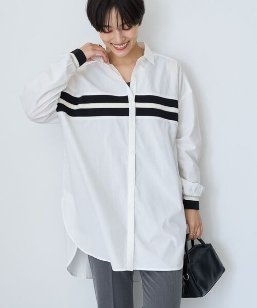 リブラインシャツチュニック（シャツ/ブラウス）｜AMERICAN HOLIC