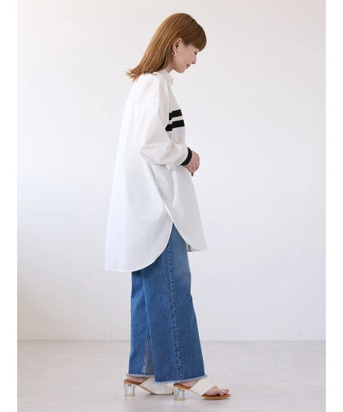 リブラインシャツチュニック（シャツ/ブラウス）｜AMERICAN HOLIC