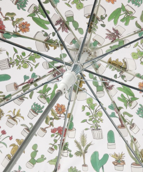 niko and...（ニコアンド）の「[Fishs Eddy(フィッシュエディ)]PLANTビニール傘（長傘・レディース・その他1・FREE）」の3枚目の写真