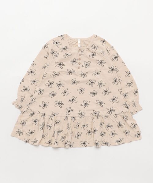 【セール】【Bs】【it】【Rylee＋Cru】SWING DRESS || SKETCHY FLEUR（その他ベビー用品）｜Rylee + Cru（ライリーアンドクルー）