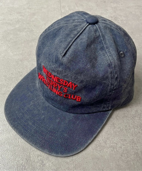 CPCM（シーピーシーエム）の「ピグメントロゴキャップ（キャップ・レディース・ブルー/オフホワイト/ブラック/グリーン・FREE）」の4枚目の写真