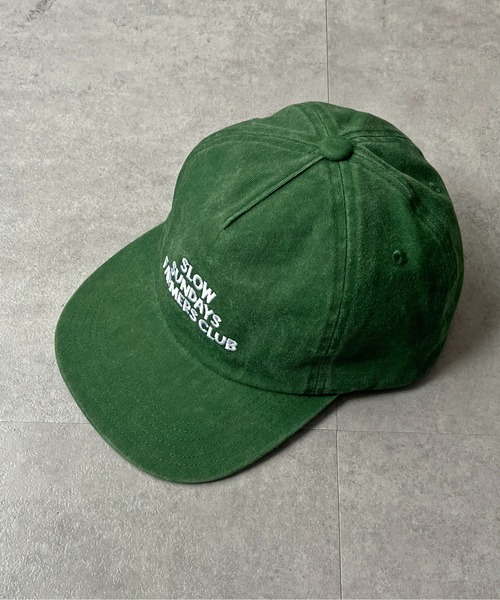 CPCM（シーピーシーエム）の「ピグメントロゴキャップ（キャップ・レディース・ブルー/オフホワイト/ブラック/グリーン・FREE）」の12枚目の写真