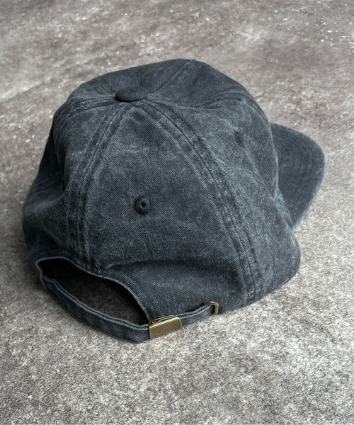 CPCM（シーピーシーエム）の「ピグメントロゴキャップ（キャップ・レディース・ブルー/オフホワイト/ブラック/グリーン・FREE）」の11枚目の写真