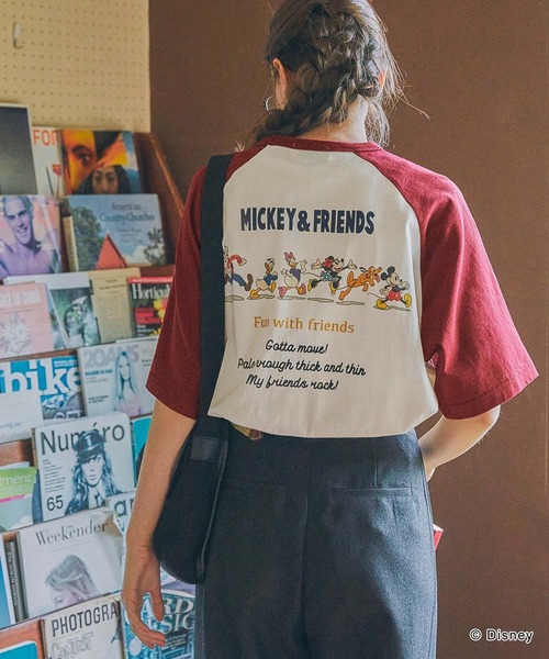Disney】別注 Mickey&Friends ミッキー＆フレンズ グラフィック