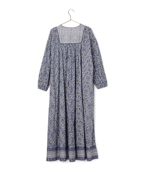 ROPE' PICNIC(ロペピクニック)の「【WEB限定カラー:グリーン】INDIAプリントワンピース/リンクコーデ(ワンピース・レディース・グリーン系その他2/イエロー系その他4/ブルー系その他4・38)」の16枚目の写真