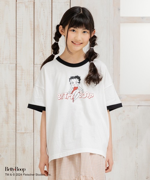 セール】BETTY BOOP / ベティ プリント半袖Tシャツ（Tシャツ 